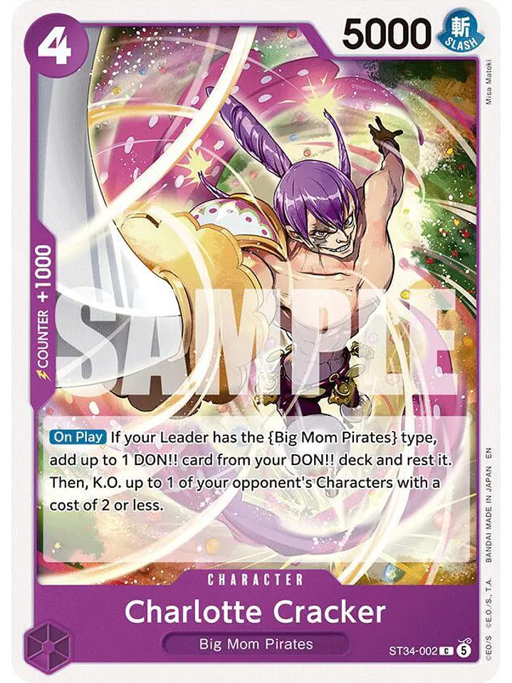 ST34-002 C Charlotte Cracker 1
