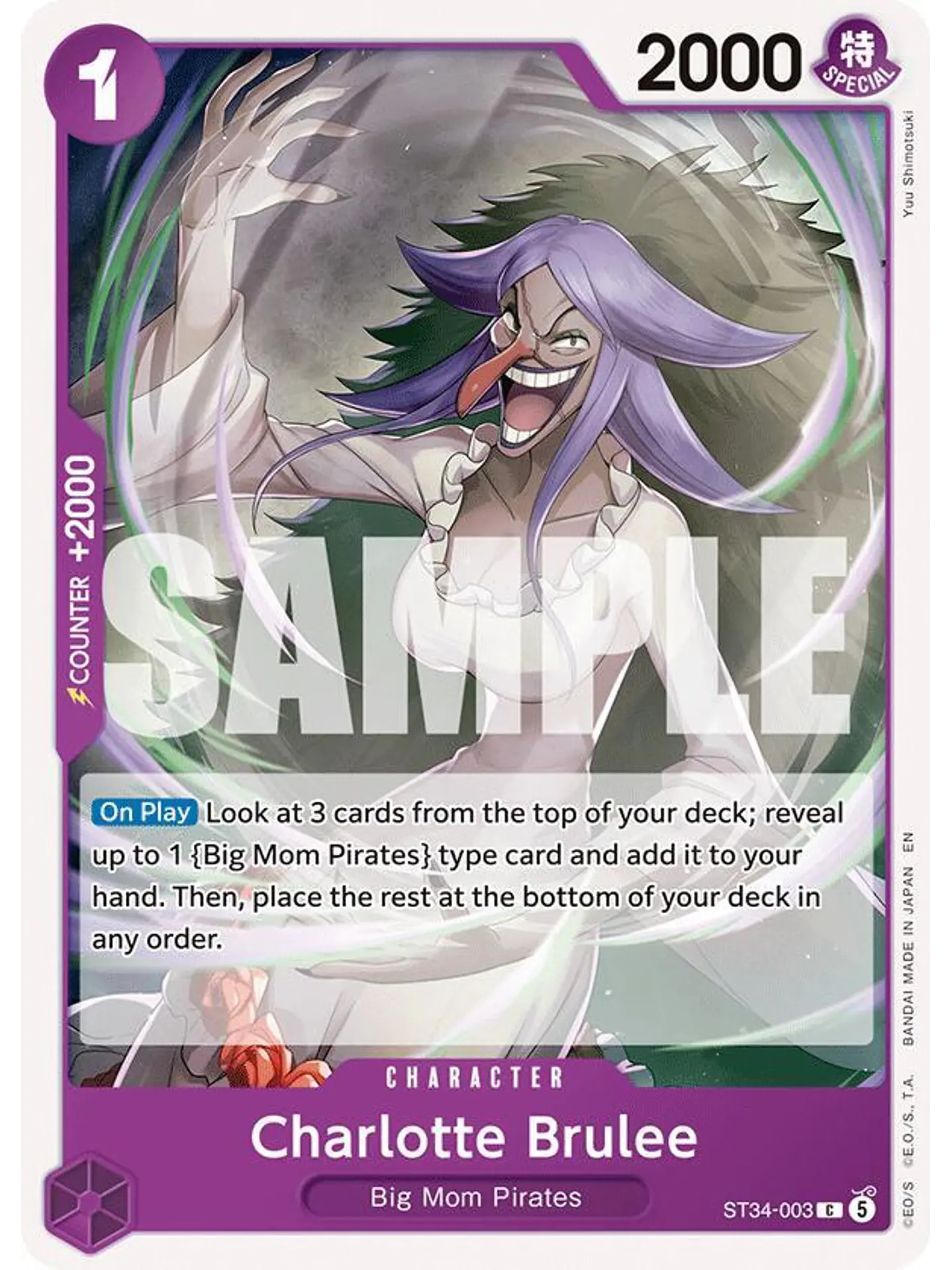 ST34-003 C Charlotte Brulee 1