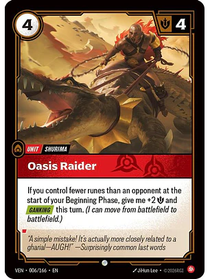 006/166 C Oasis Raider