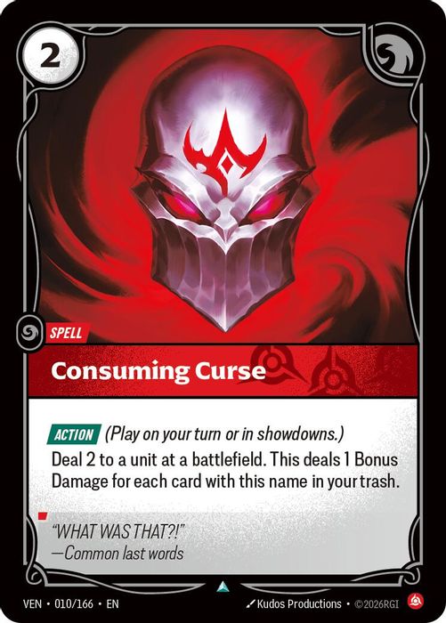 010/166 U Consuming Curse