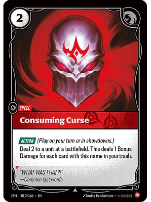 010/166 U Consuming Curse