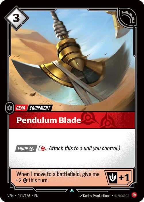 011/166 U Pendulum Blade