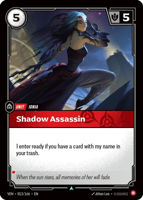 013/166 U Shadow Assassin