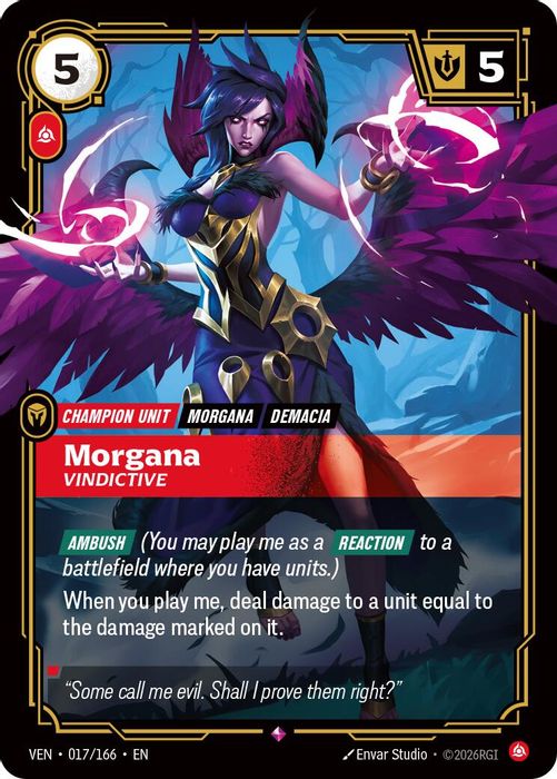 017/166 R Morgana, Vindictive