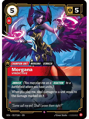 017/166 R Morgana, Vindictive