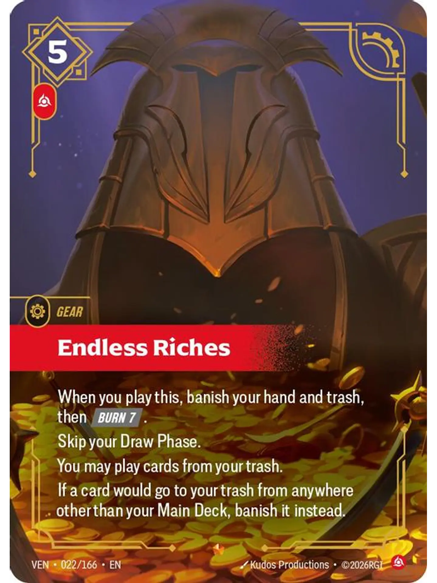 022/166 Epic Endless Riches 1