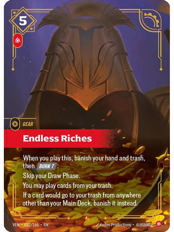 022/166 Epic Endless Riches 1