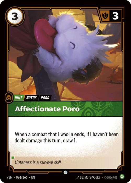024/166 C Affectionate Poro
