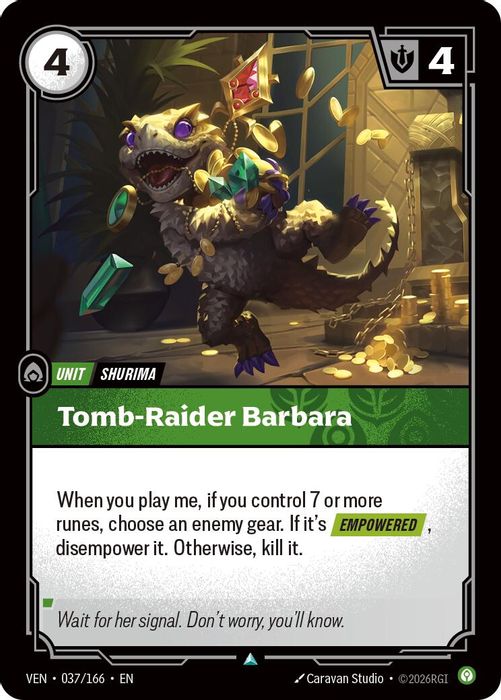 037/166 U Tomb-Raider Barbara