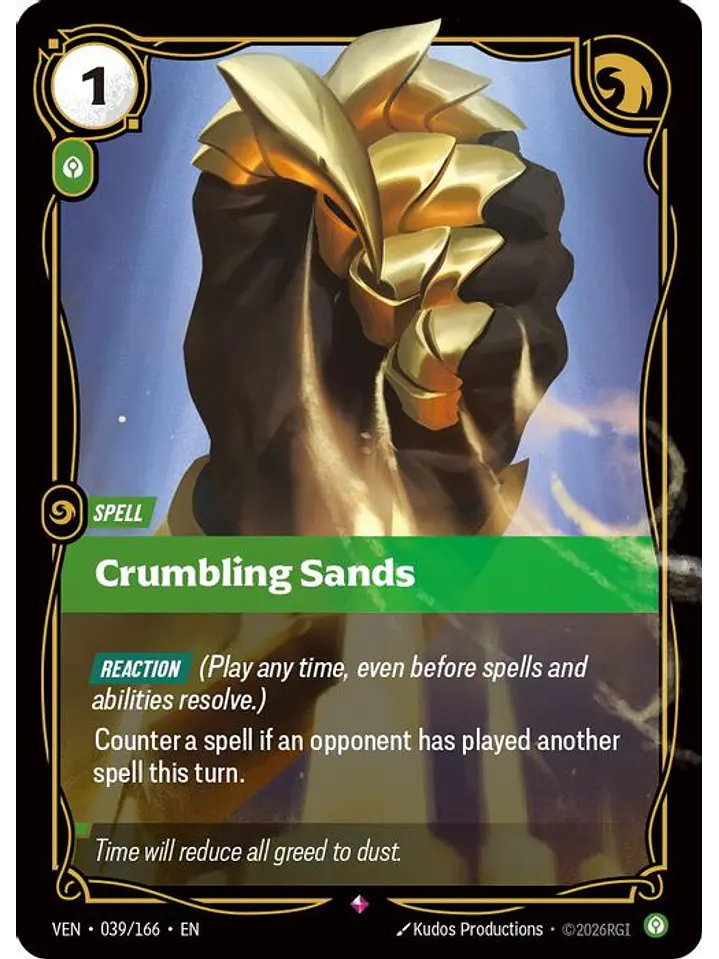 039/166 R Crumbling Sands 1