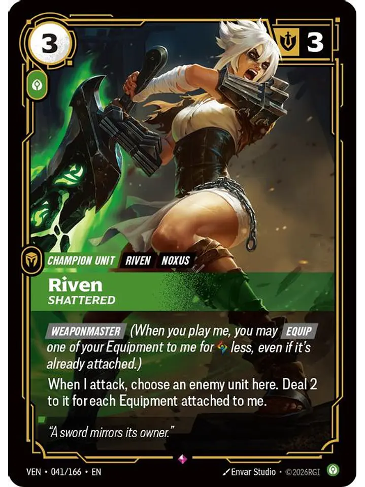 041/166 R Riven, Shattered 1