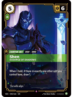 042/166 R Shen, Scourge of Shadows
