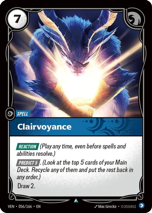 056/166 U Clairvoyance