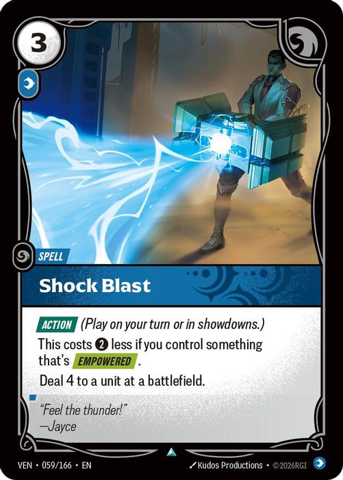 059/166 U Shock Blast