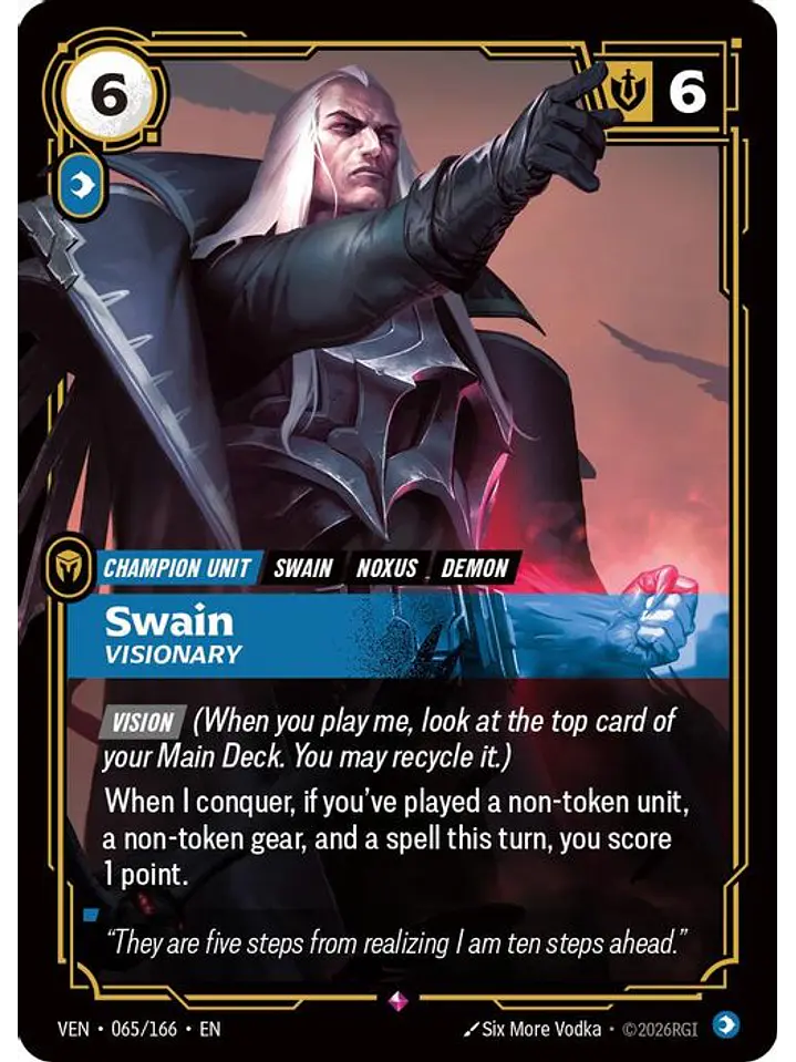 065/166 R Swain, Visionary 1