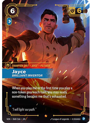 068/166 Epic Jayce, Brilliant Inventor