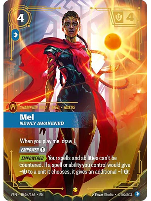 069a/166 (Alternate Art) Mel, Newly Awakened