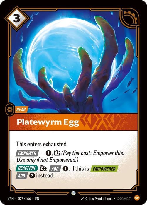 075/166 C Platewyrm Egg