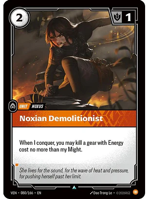 080/166 U Noxian Demolitionist