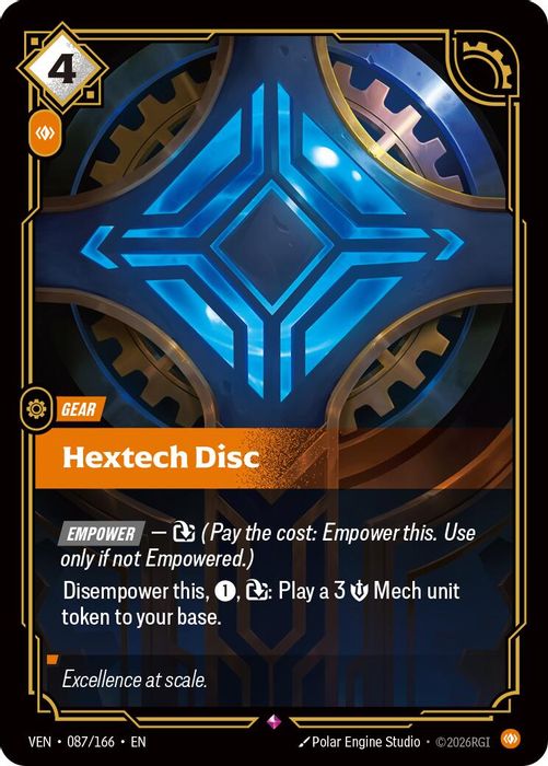 087/166 R Hextech Disc