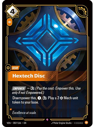 087/166 R Hextech Disc