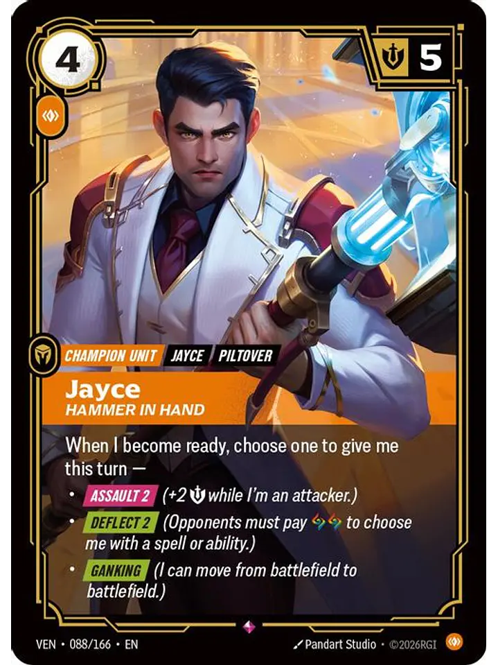 088/166 R Jayce, Hammer in Hand 1