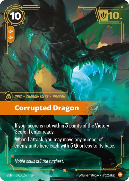 091/166 Epic Corrupted Dragon