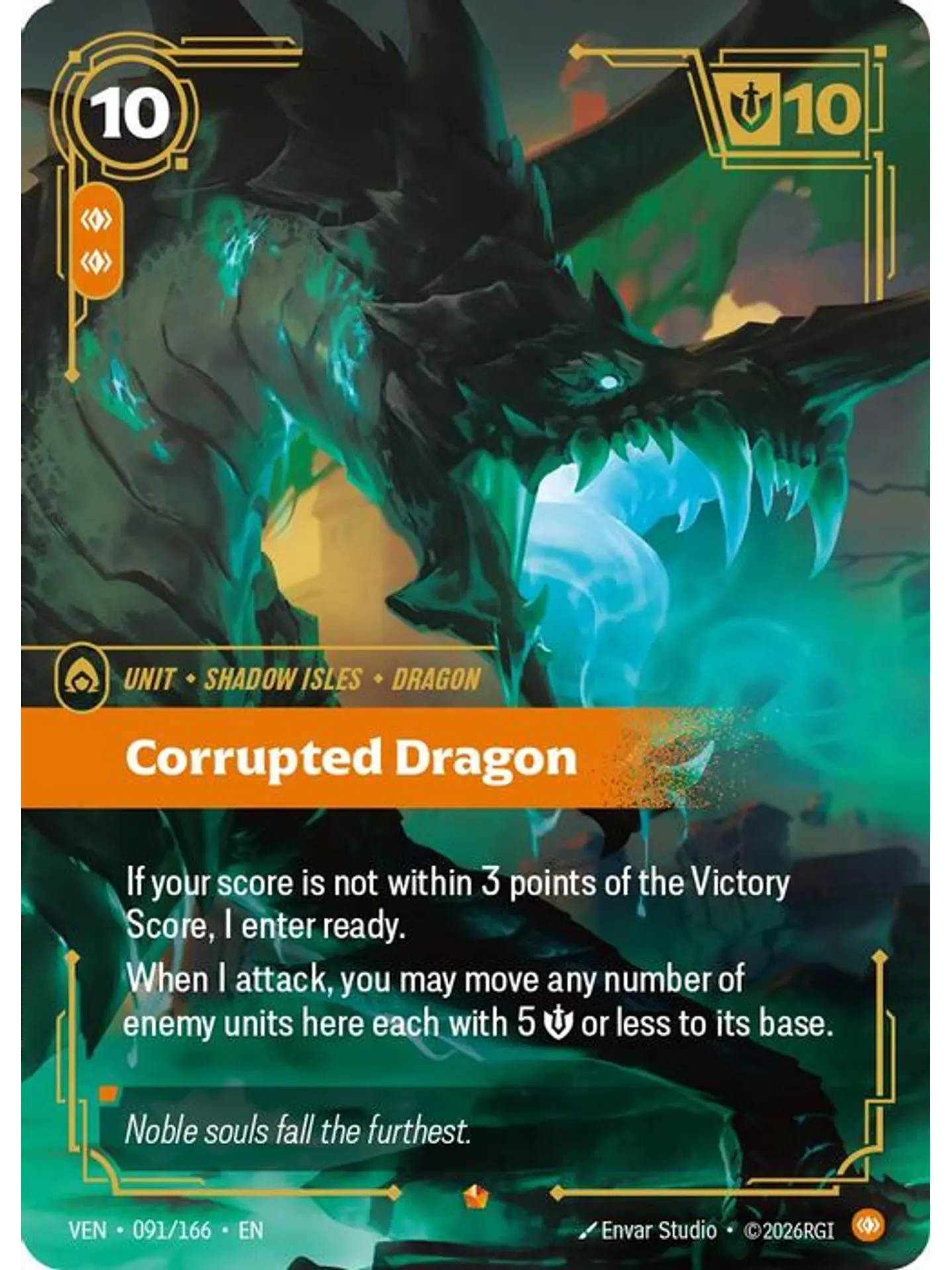 091/166 Epic Corrupted Dragon 1