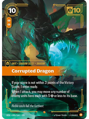 091/166 Epic Corrupted Dragon