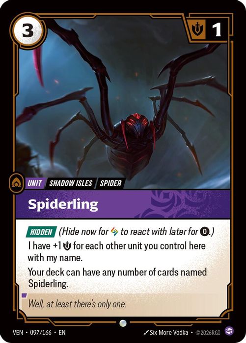 097/166 C Spiderling