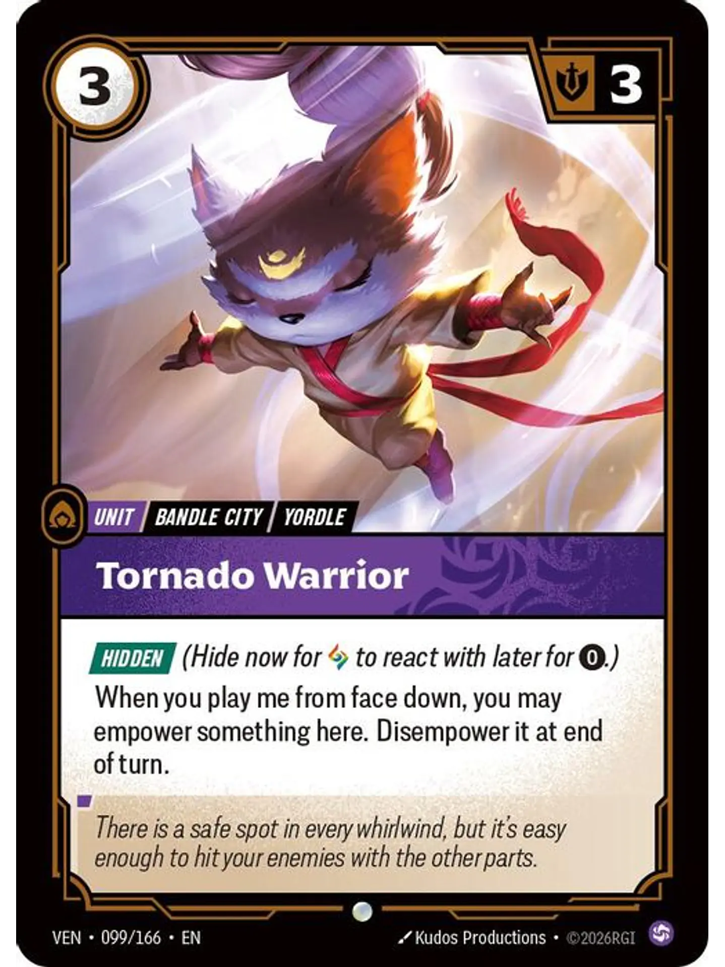 099/166 C Tornado Warrior 1