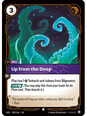100/166 C Up from the Deep