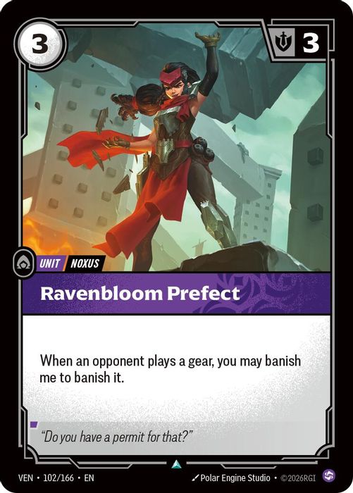 102/166 C Ravenbloom Prefect