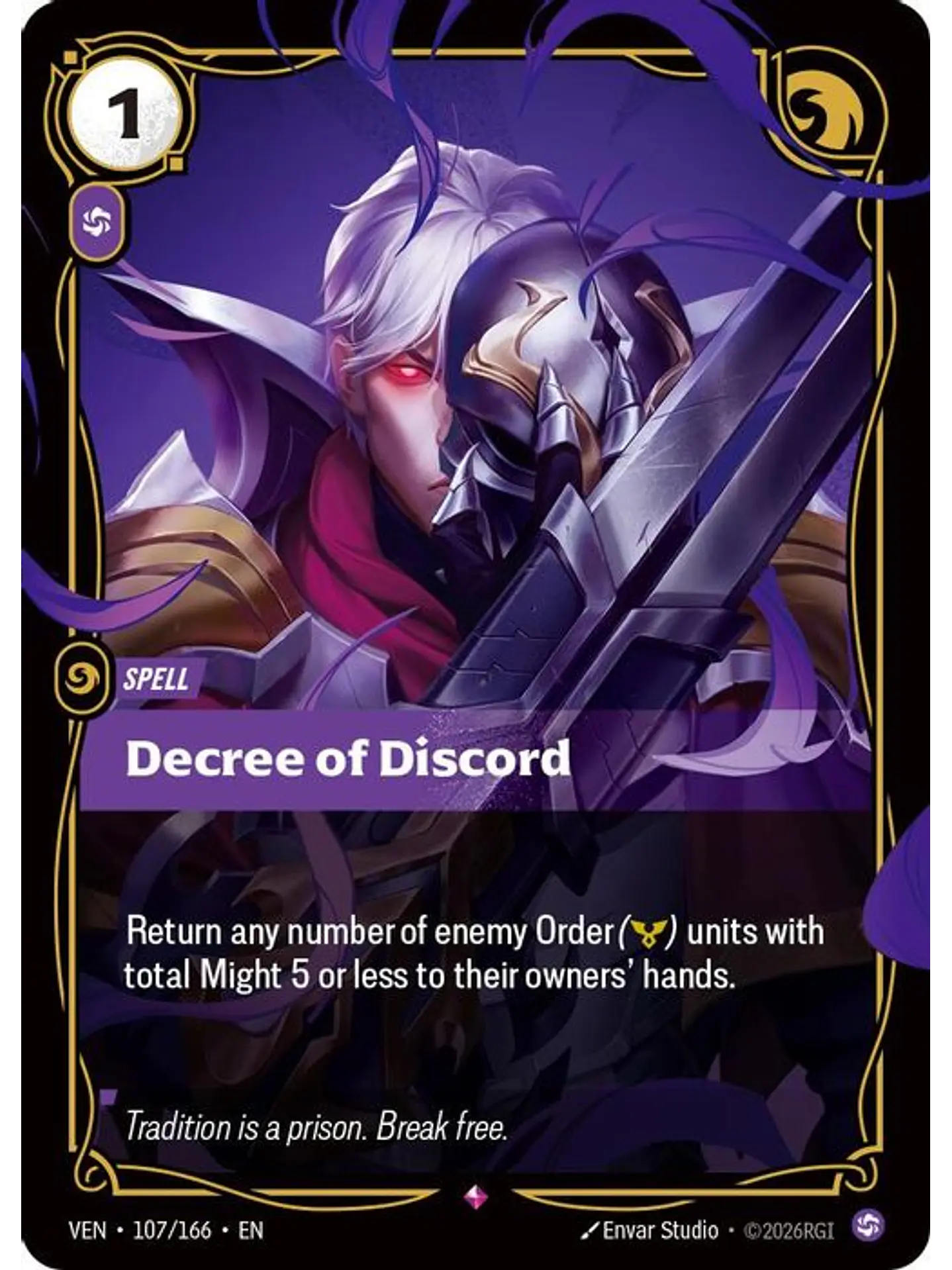 107/166 R Decree of Discord 1