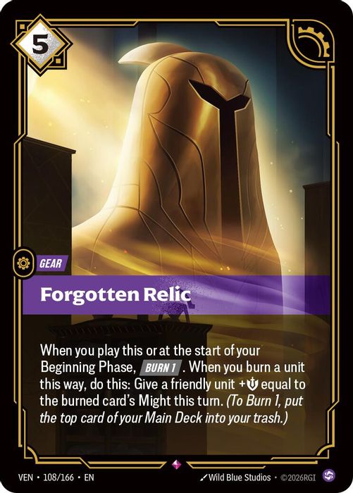 108/166 R Forgotten Relic