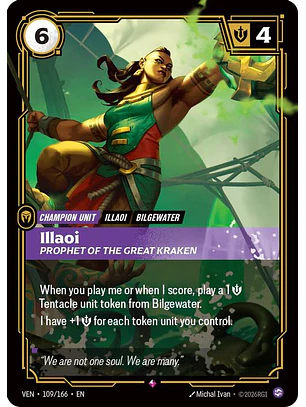 109/166 R Illaoi, Prophet of the Great Kraken