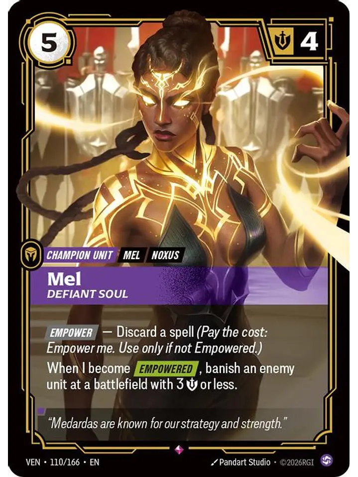 110/166 R Mel, Defiant Soul 1