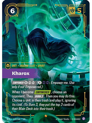 114/166 Epic Kharox