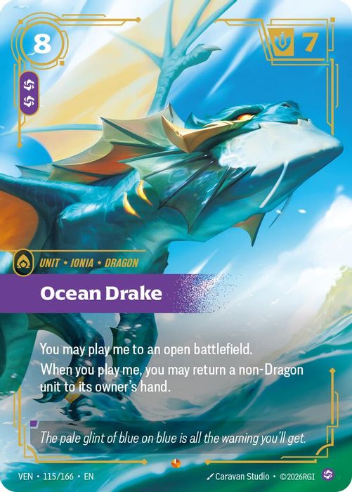 115/166 Epic Ocean Drake