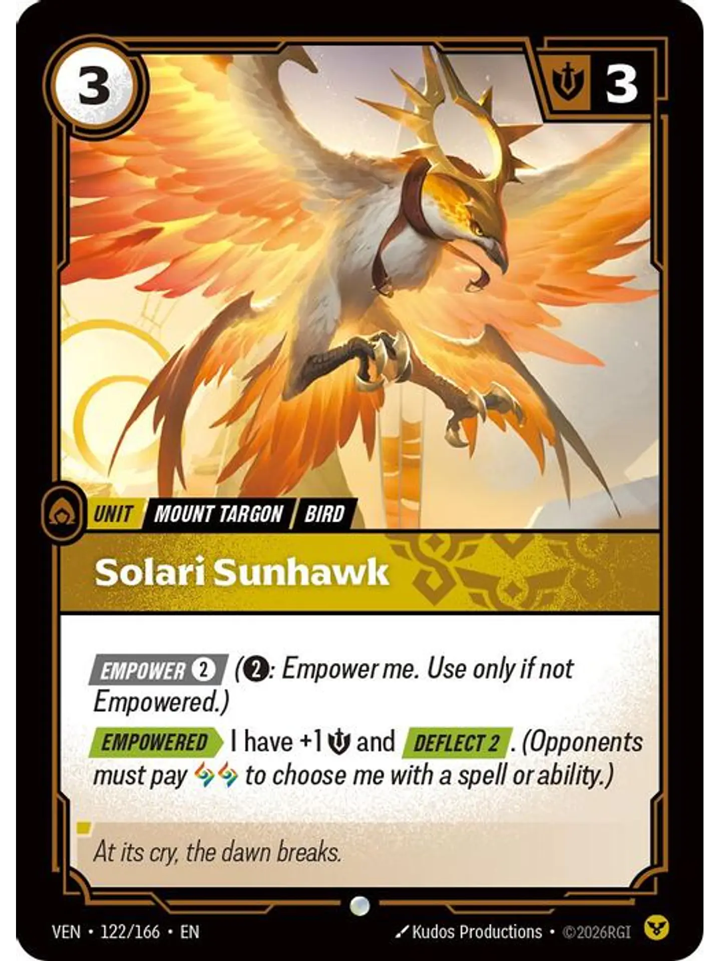 122/166 C Solari Sunhawk 1