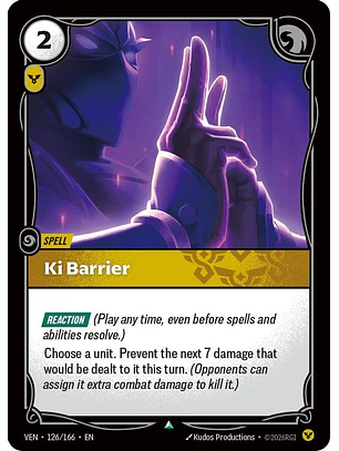 126/166 U Ki Barrier