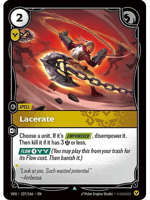 127/166 C Lacerate