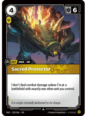 129/166 U Sacred Protector