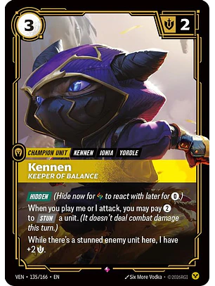 135/166 R Kennen, Keeper of Balance