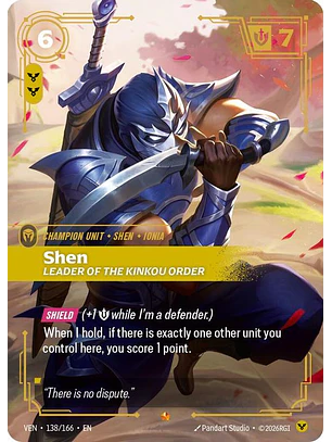 138/166 Epic Shen, Leader of the Kinkou Order