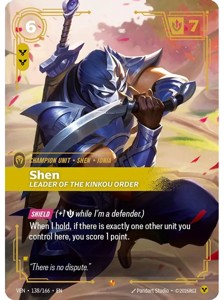 138/166 Epic Shen, Leader of the Kinkou Order 1