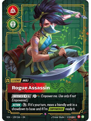 139/166 R Akali - Rogue Assassin