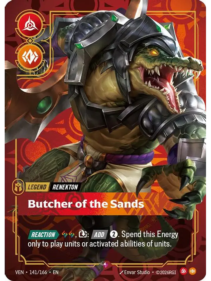 141/166 R enekton - Butcher of the Sands 1