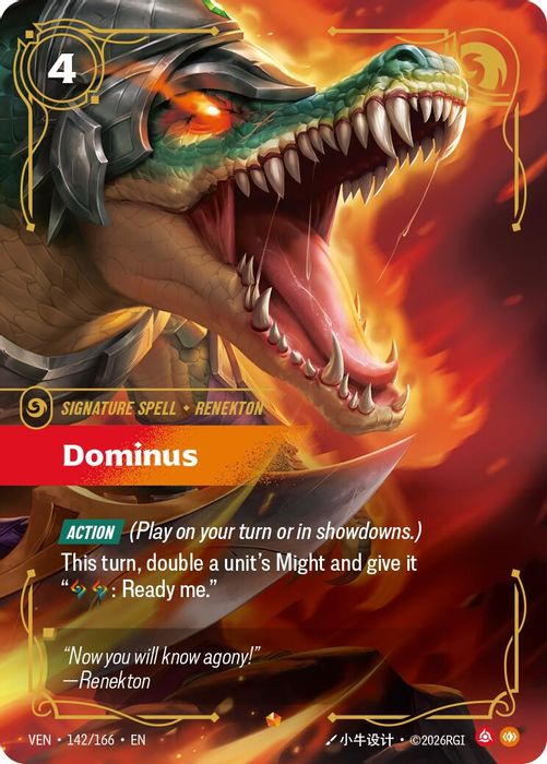 142/166 Epic Dominus