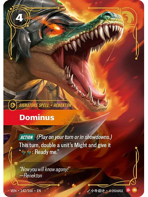 142/166 Epic Dominus